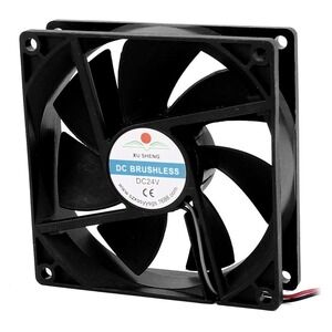 4‎ Pack - uxcell a16032900ux1695 DC 24V 90mmx90mmx25 mm 7 Vanes Pc